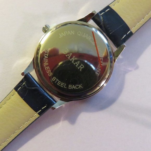 BAKAR UNISEX WATCH/NEW/NEVER WORN/CZ Crystals - Picture 4 of 6